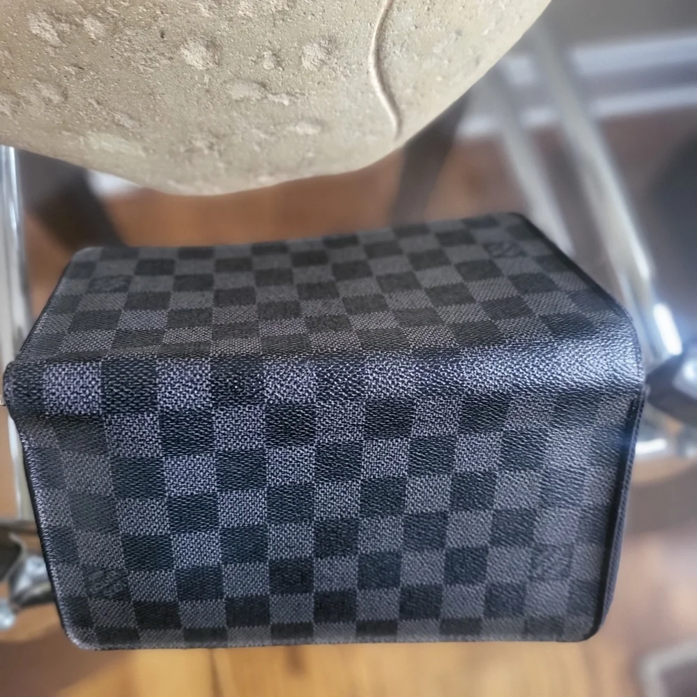 Louis Vuitton Damier Graphite Zippy Extra Large Organizer. Authentic..